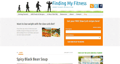 Desktop Screenshot of findingmyfitness.com